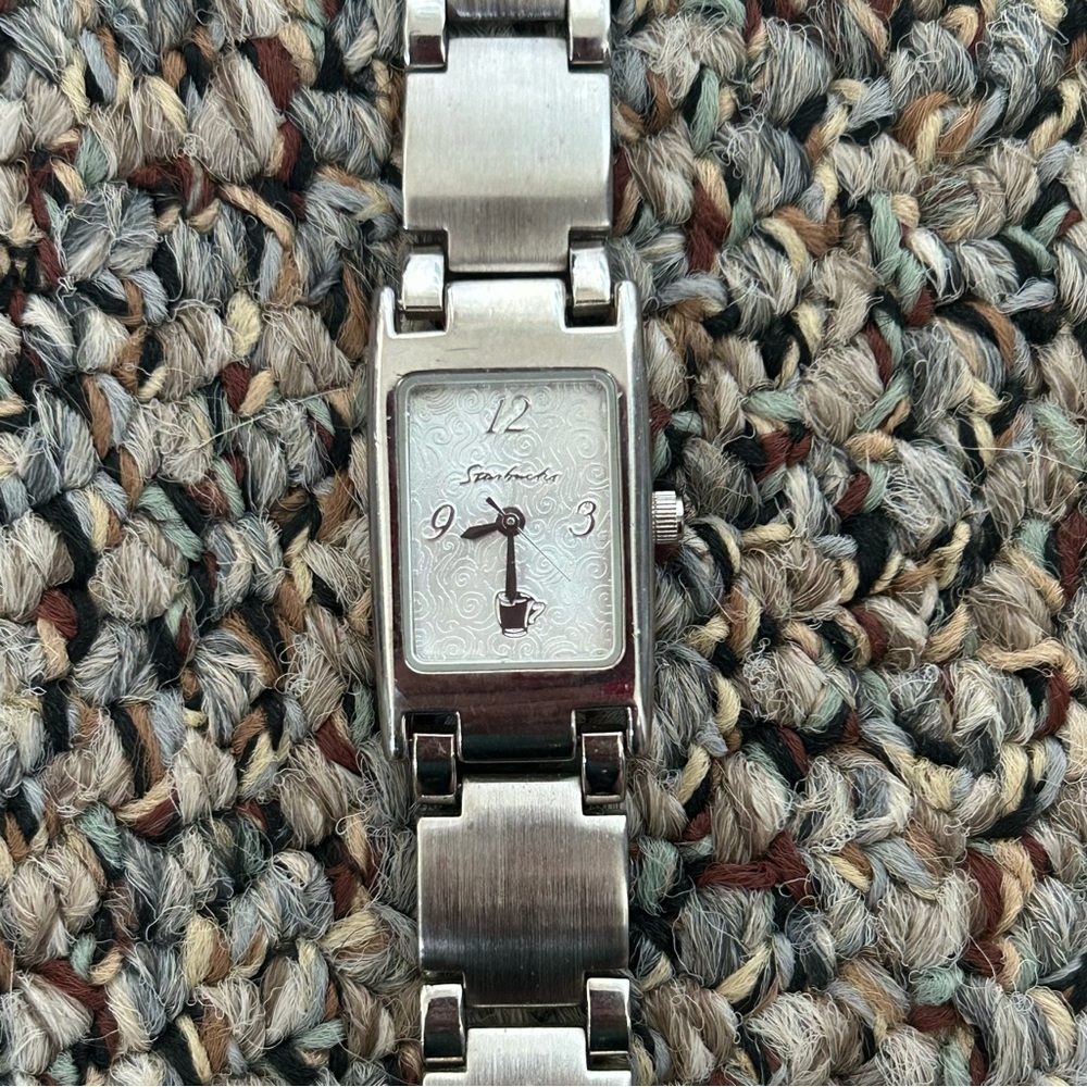 Starbucks Rectangular Face Watch - Picture 2 of 4